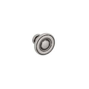 Pomo para muebles en zamac 31 mm de diam