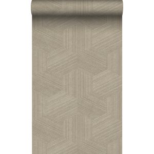 Origin papel pintado 3d gráfico beige 50 x 900 cm
