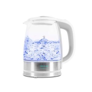 Cecotec hervidor de agua eléctrico thermosense 350 clear. 1,7 litros, libre
