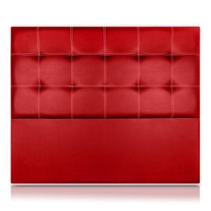Cabeceros tritón tapizado polipiel rojo 160x120 de sonnomattress