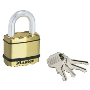 Master lock candado excell latón macizo 52 mm m5beurd