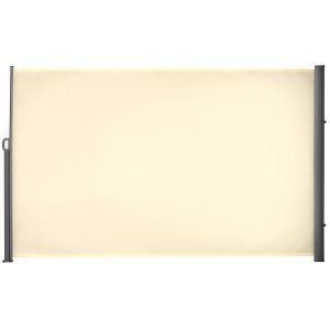 Toldo lateral retráctil poliéster, metal color beige 300x180 cm outsunny