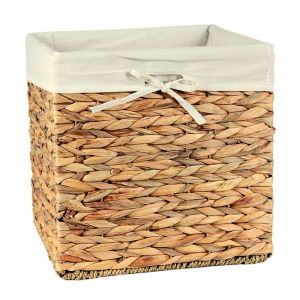 Calicosy - caja de almacenaje de jacinto de agua - 28 x 28 x 28 cm