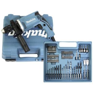 Taladro percutor 710w - 74 accesorios - ø13 mm