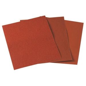 Papel de lijar para madera / metal 230 x 280 mm, super grano