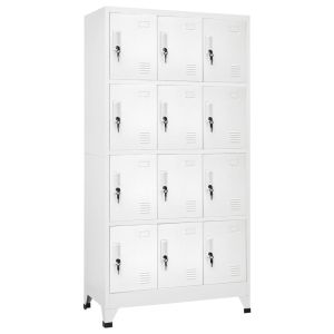 Taquilla con 12 compartimentos 90x45x180 cm efe7349