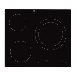 Vitrocerámica Electrolux ehf6231iok 3 zonas 60 cm sin marco