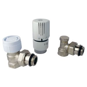 Somatherm for you - kit radiador  válvula termostática escuadra 1/2