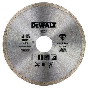 Dewalt dt3703-qz - disco de diamante 115x22.2mm