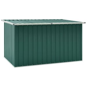 vidaXL caja de almacenaje para jardín verde 171x99x93 cm