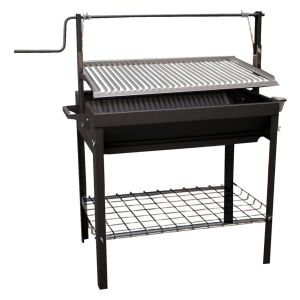 Barbacoa brava con parrilla - 100x50x115 cm