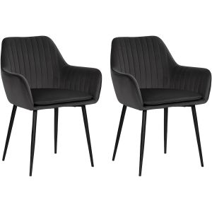 Dupi sillas de comedor javea | pack 2 unidades | gris