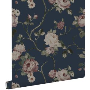 Estahome papel pintado flores vintage 53 cm x 10.05 m 139409