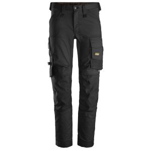 Snickers workwear-63410404052-pantalones elásticos allroundwork negro