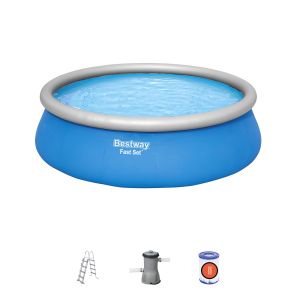 Piscina hinchable fast set Bestway 457x122 cm con depuradora cartucho 3.028
