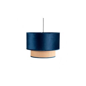 Lampara de techo nerva azul  40cm