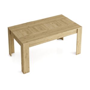 Mesa comedor extensible, naturale, 140/200x90x76cm