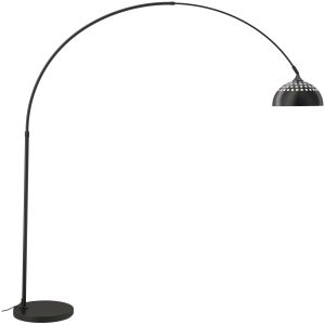 Lámpara de arco telescópico, retro, altura 187-206 cm, 60 w negro