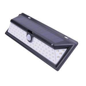Aplique solar LED exterior ip64, 65 LEDs 800 lm. Sensor de movimiento