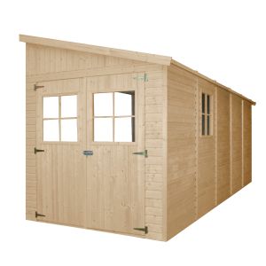 Cobertizo de madera – H243x216x513 cm/9.91m2 - TIMBELA M341