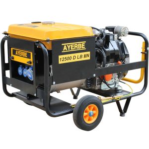 Ayerbe - 5418479 - generador  12500 mn con arranque eléctrico