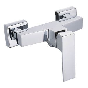 Kibath grifo de ducha monomando verco acabado cromo brillo de latón