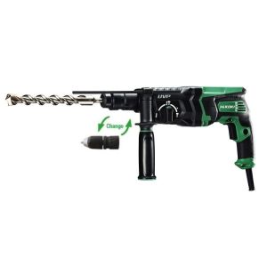 Martillo combinado sds-plus hikoki 850w portabrocas intercambiable