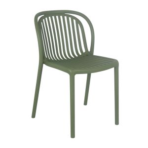 Oviala - silla de jardín verde oliva