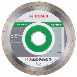 Disco de corte diamante Bosch standard especial cerámica 125x22.23 mm - 260