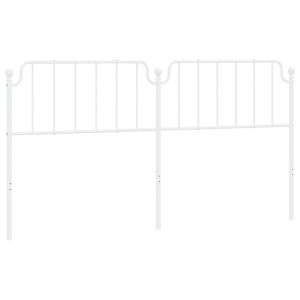 vidaXL cabecero de metal blanco 200 cm