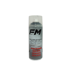 Spray acrilico auto negro satinado 9005 fm 400 ml