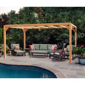 Pérgola Laminada - ALICANTE 600x400cm (maderland)