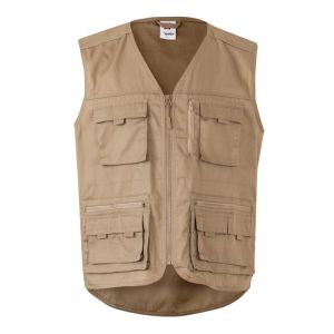 Chaleco l beige arena