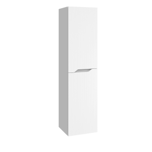 Columna baño suspendida 2 puertas 140 x 34,9 x 31,9cm blanco mate