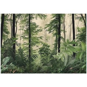 Papel pintado naturaleza bosque 400x280 fotomurales dormitorio tnt