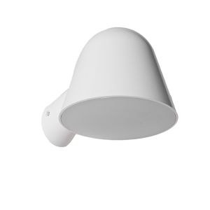 Aplique 'moric', diseño moderno y minimalista, 10w, e14. Blanco
