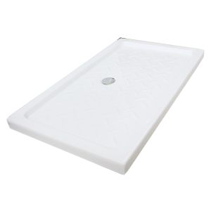 Ondee - plato de ducha cera - relieves antideslizantes - 80x120 - blanco