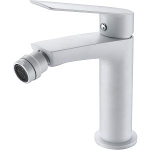 Imex - grifo monomando bidé blanco serie luxor