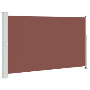 vidaXL toldo lateral retráctil de jardín marrón 180x300 cm