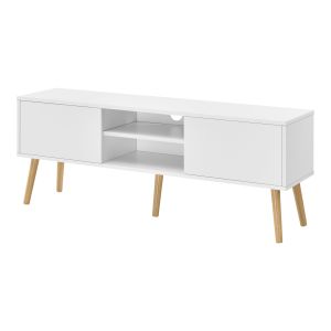 Mueble de tv de diseño con banco PVC 120