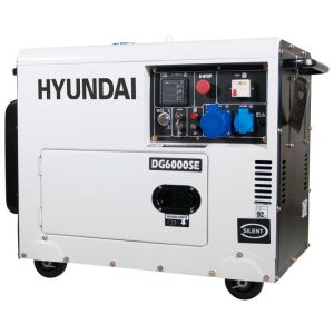 Generador hyundai dhy6000se diésel monofásico de 5000w