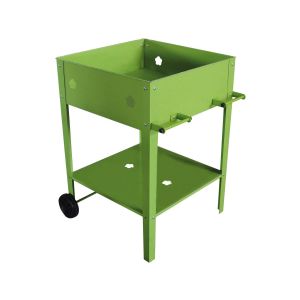 Mesa para macetas "laurier" - 55 x 55 x 80 cm - verde