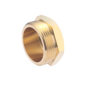 Tapa de latón macho (1' 1/2) x1 tapón
