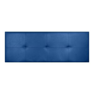 Cabecero cala polipiel azul 90