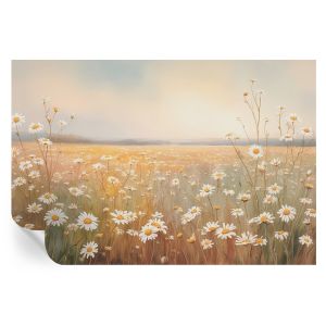 Papel pintado autoadhesivo prado de flores 104x152 tulup