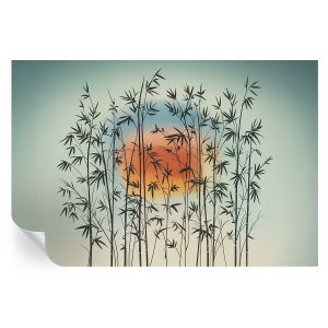 Murales autoadhesivos occidente armonioso 104x152 tulup