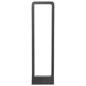Lámpara de bolardo LED perdido negro