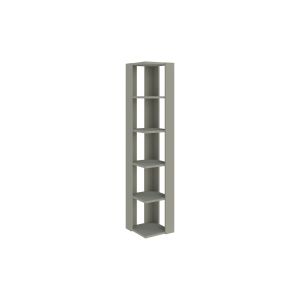 Estantería de madera <<nati>> - 32 x 32 x 161 cm - verde