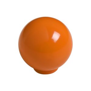 Tirador bola abs 24mm naranja brillante lote de 75