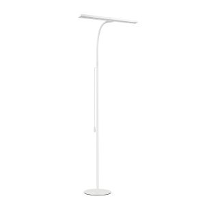 Nettlife lámpara de pie blanco 156x26